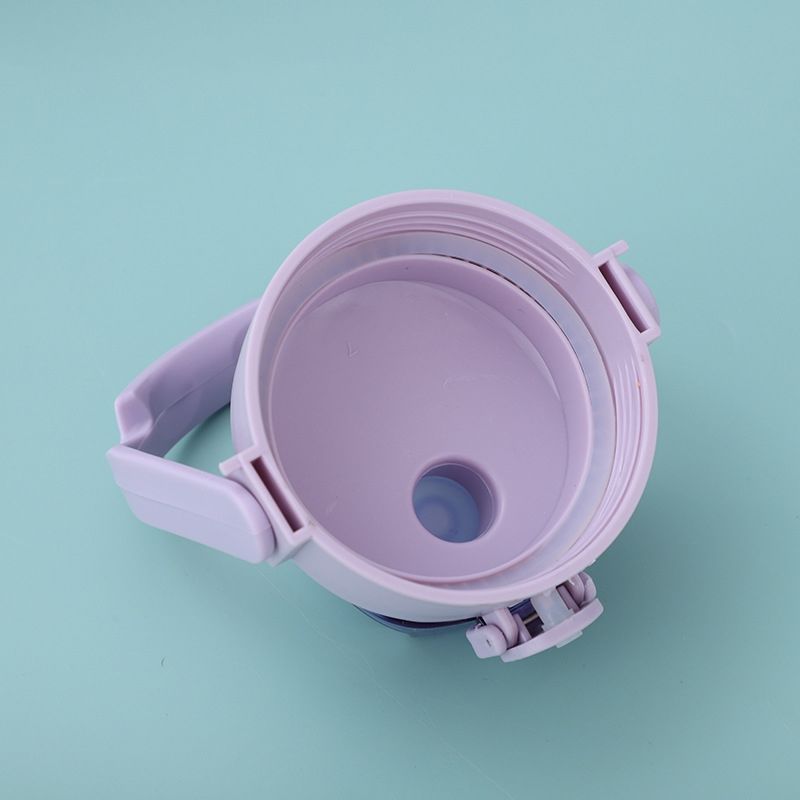 Large-capacity plastic straws, large water cups, plastic wholesale water bottles, high appearance level, chubby cups, water bottles, cute summer undefined