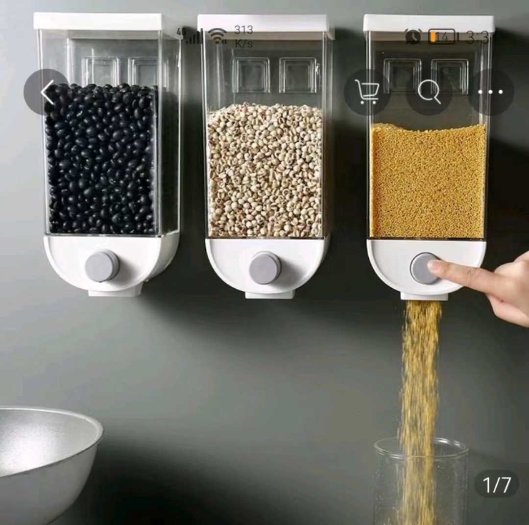 Storage Box Food Box Multifunctional Storage Box Transparent And Convenient Kitchen Supplies