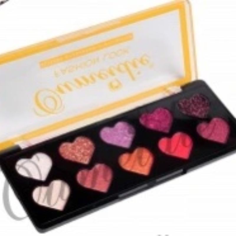 Eyeshadow glitter details Picture