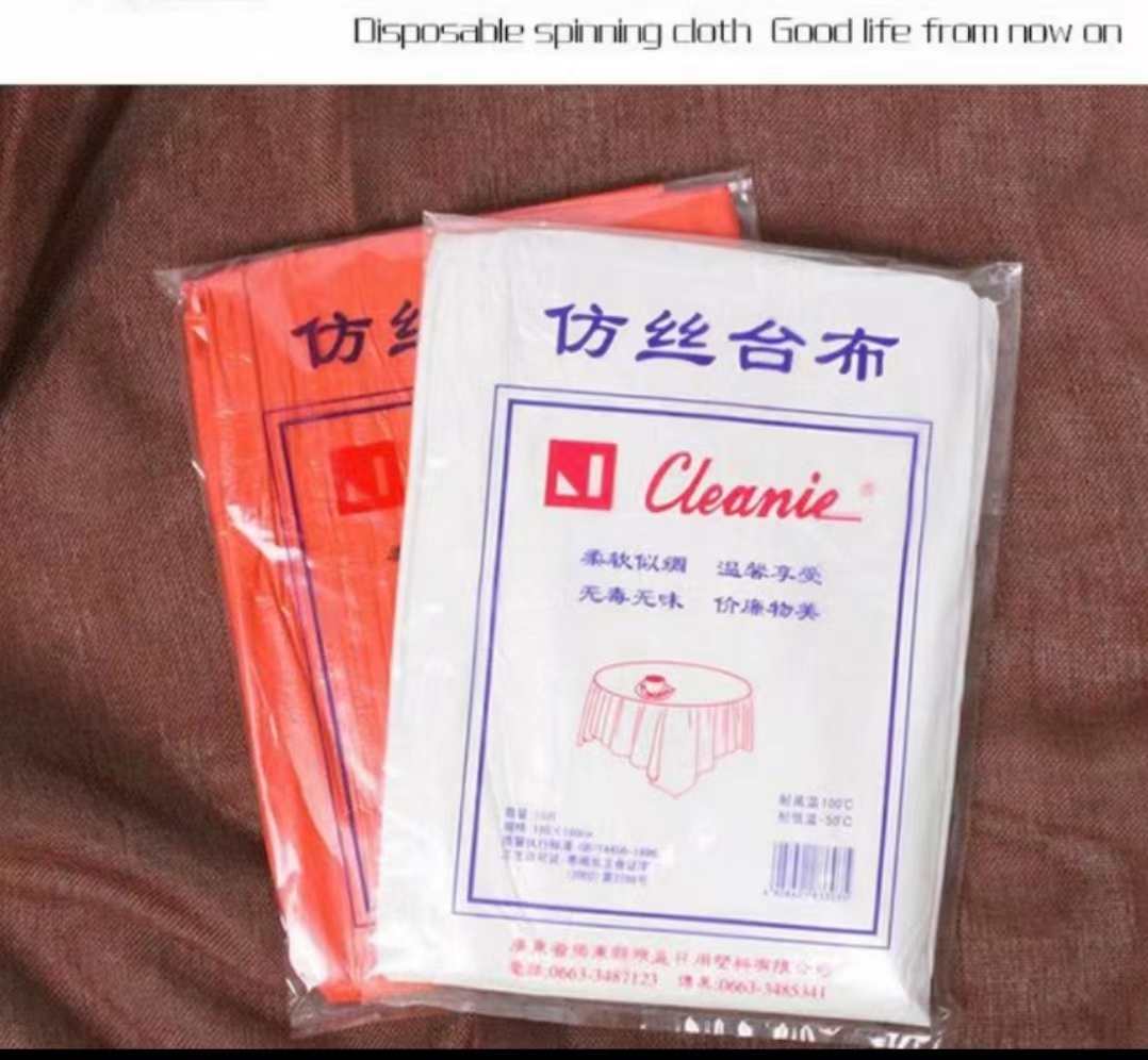 Disposable tablecloth, garbage bag thumbnail