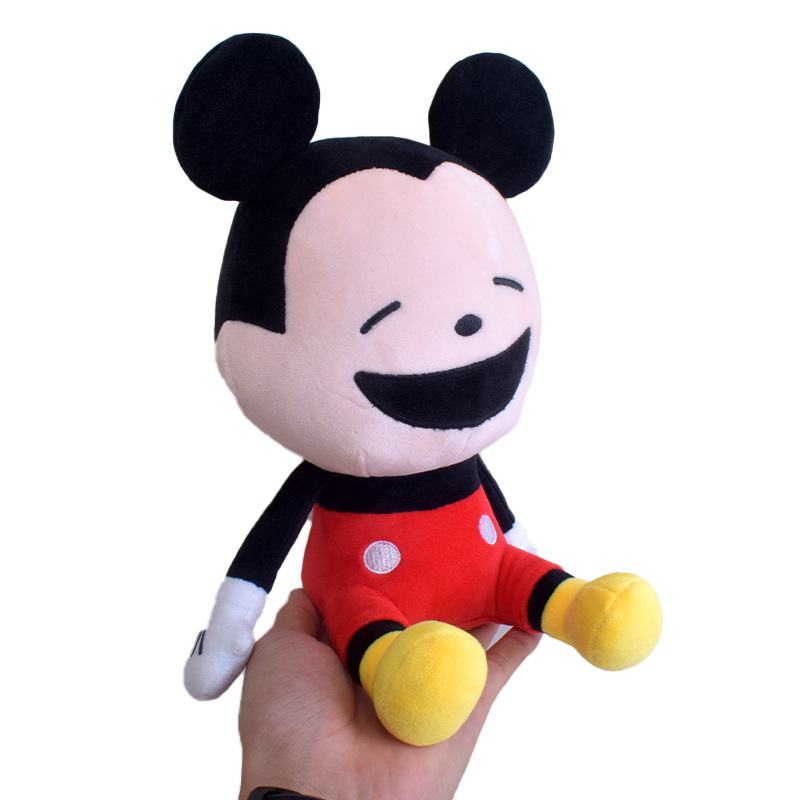 动漫迪士卡通毛绒公仔 8寸KT猫米奇维尼熊玩偶电影周边娃娃玩具详情3