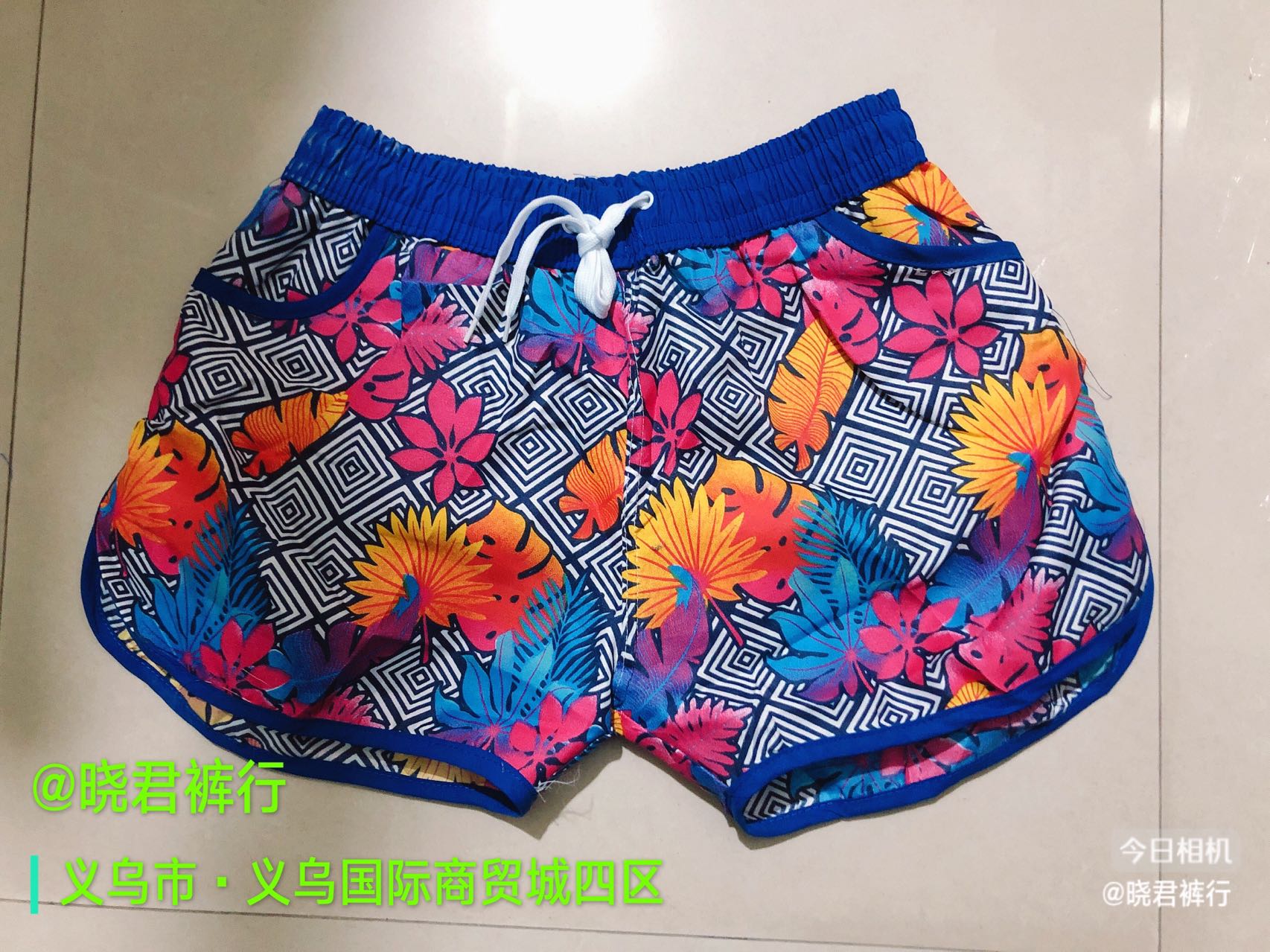 Stylish New Breathable And Comfortable Beach Pants 2 Specification drawing