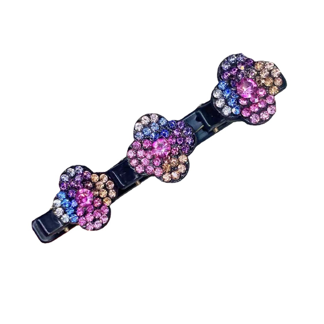 Double Bangs Clip Lazy Braid Clip Hair Crusher Side Clip Headdress Bangs Duck Bill Clip Rhine-Drill Clip Specification drawing