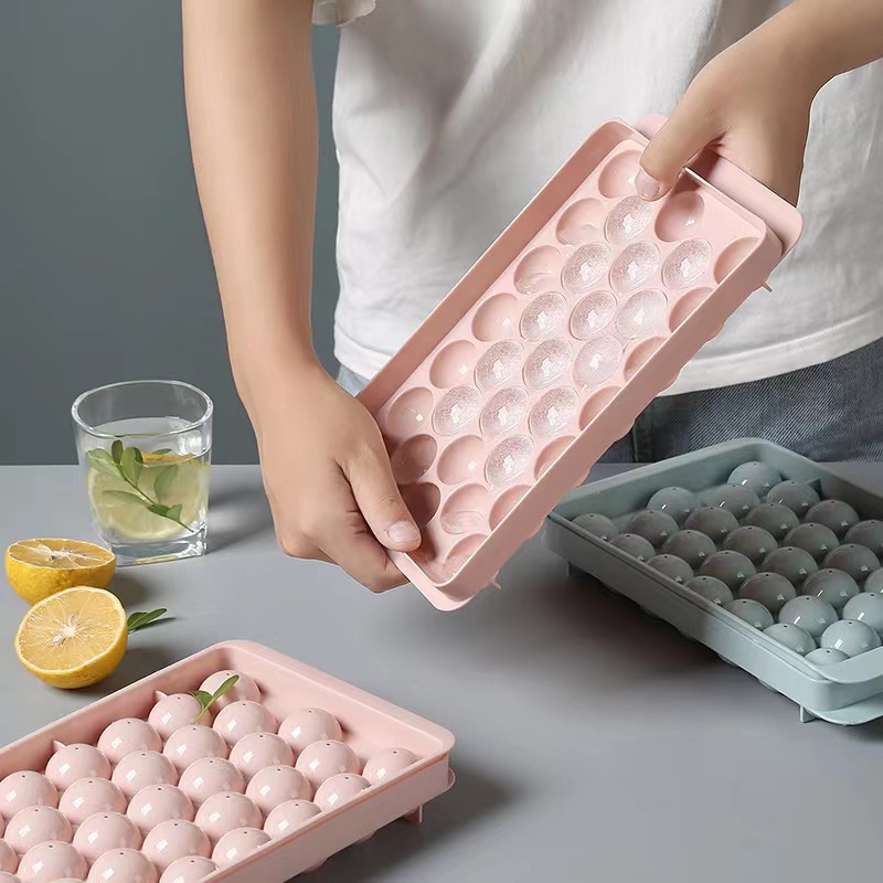 Refrigerator Good Ice Lattice Ice Hockey Convenient Ice Lattice Silicone Soft Ice Lattice
