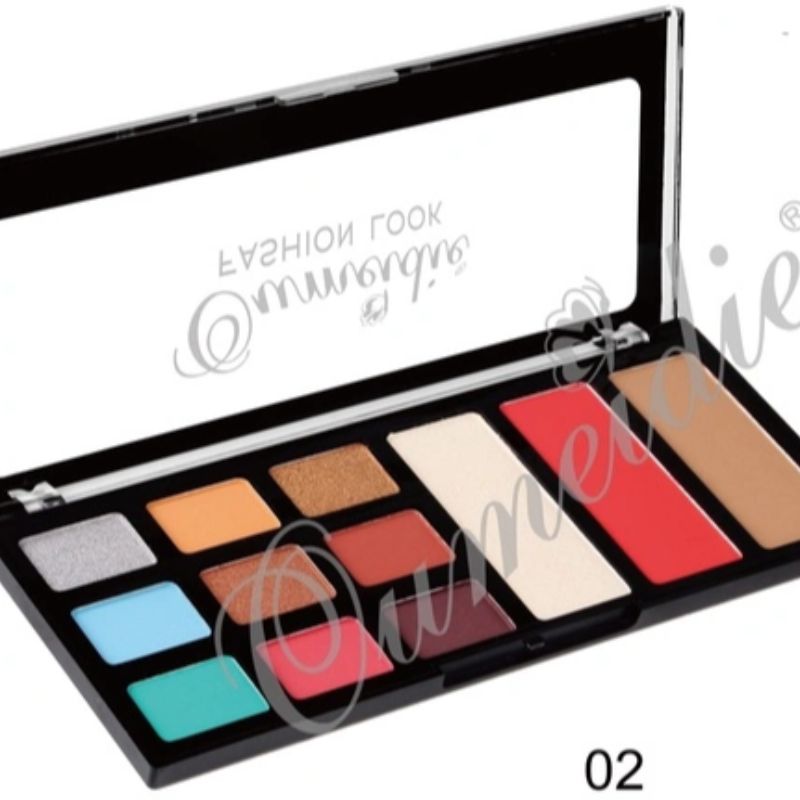15-color eyeshadow palette Specification image