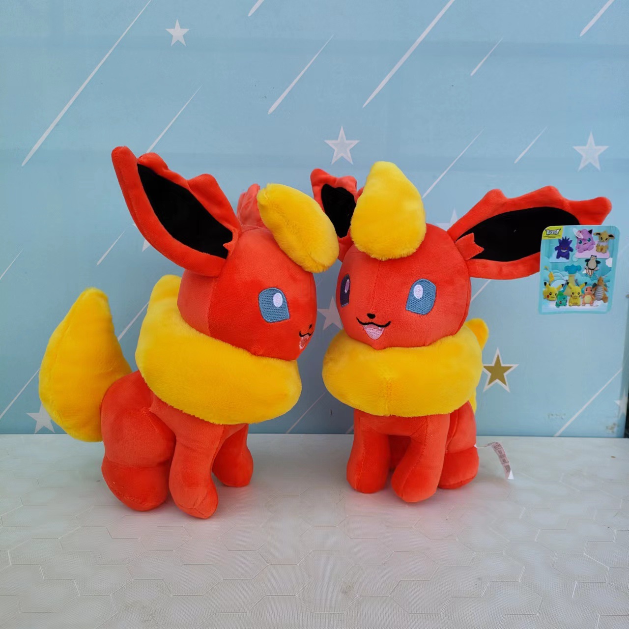 数码宝贝宝可梦伊布家族毛绒玩具宠物小精灵喷火龙 快龙玩偶 娃娃详情5