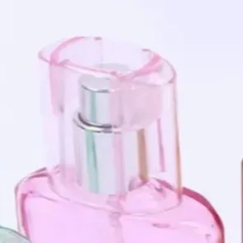 方形彩喷香水瓶喷头瓶分装瓶便携喷雾瓶空瓶玻璃瓶粉色