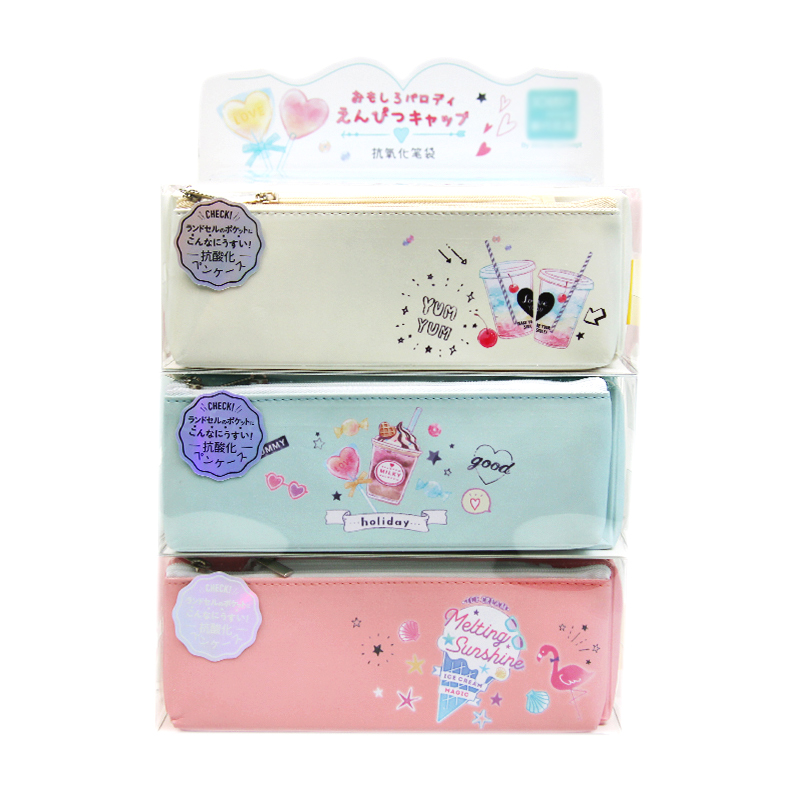 253925F Cute little fresh pen bag full figure