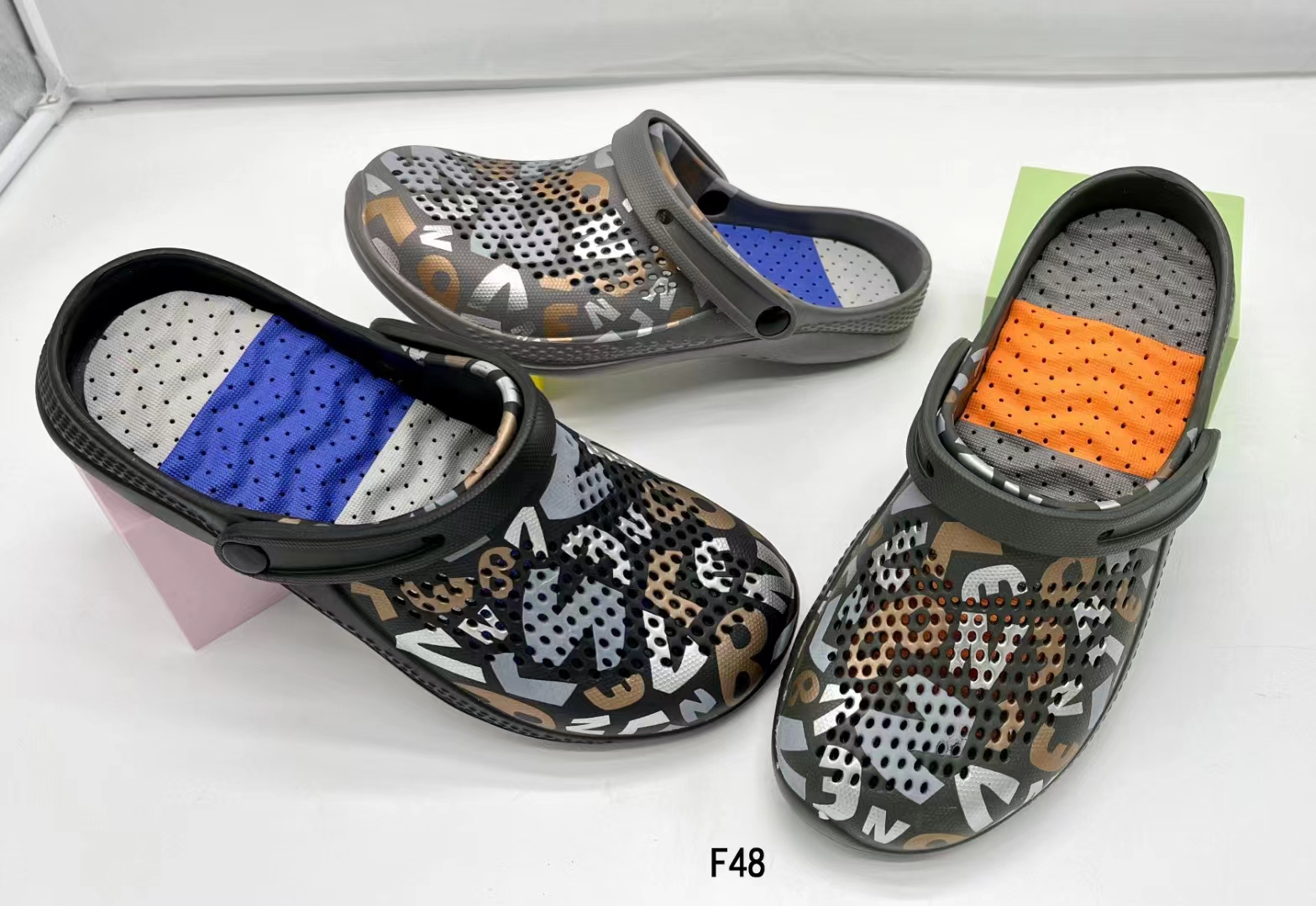 Crocs Slipper autumn new Korean version of 100 network red thick sole fashion casual sandals slipper