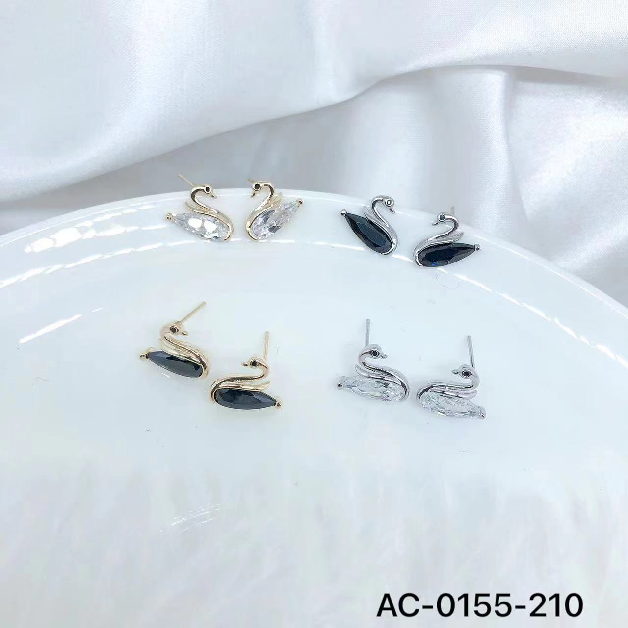 Fashion Jewelry 925 Silver needle earrings new fashion style earrings A003