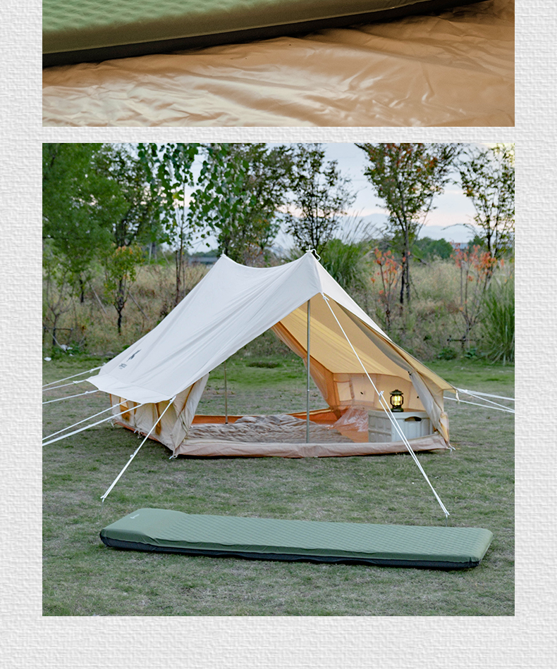 Xanuoduji outdoor automatic inflating pad, single person widened and thickened with pillow, 7 cm camping tent moisture-proof pad pic 15