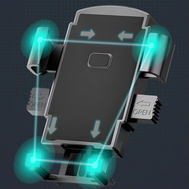 MT-16 Motorcycle mobile phone stand touch type takeout rider navigation stand Electric motorcycle mobile phone stand clamp Item Picture