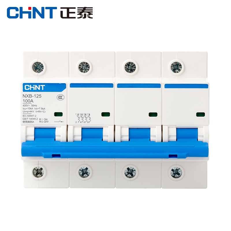 正泰断路器空气开关昆仑系列小型空开NXB-63 3P 50A63A1