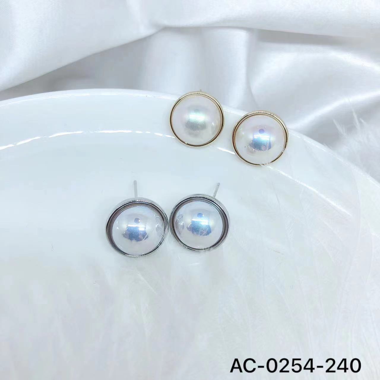 Fashion Jewelry 925 Silver needle earrings new fashion style earrings A004
