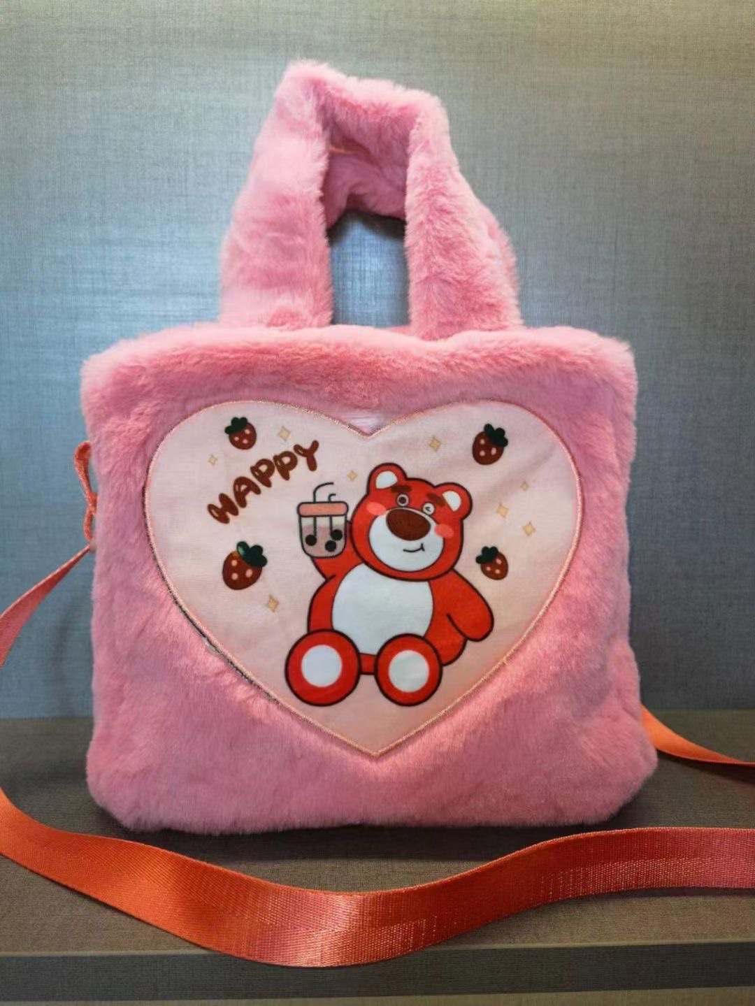 Wai Ku plush toy bag describe pic - 4