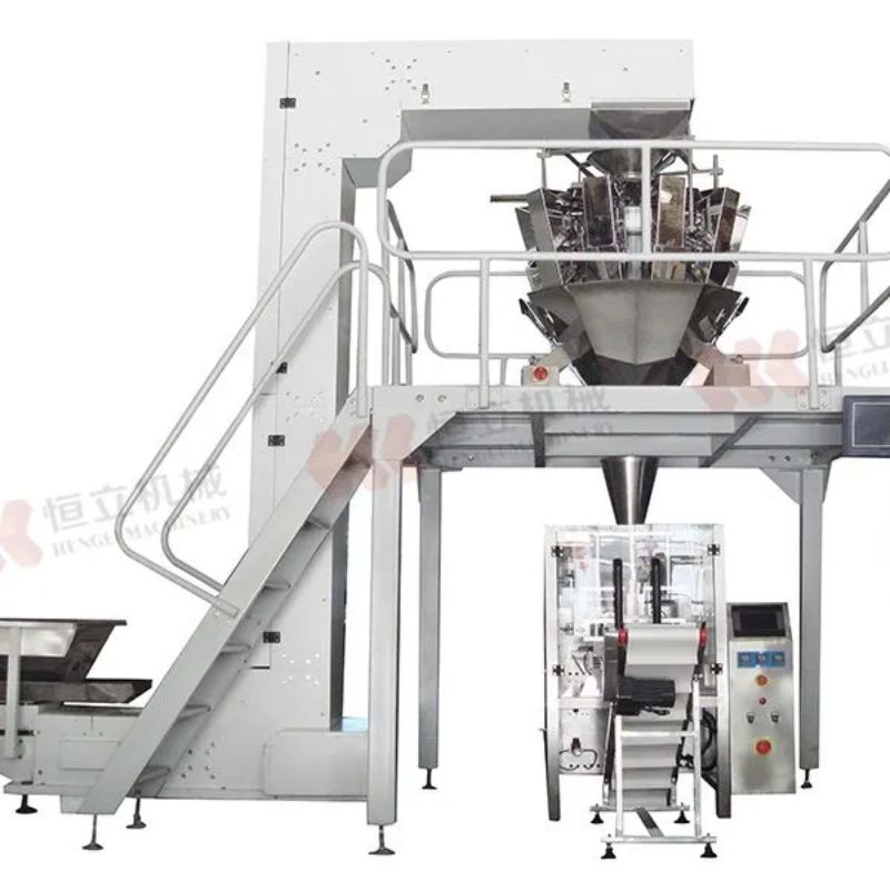 Ten-head electronic scale with lapel packaging machine (deposit) and Wenbang printing machinery details Picture