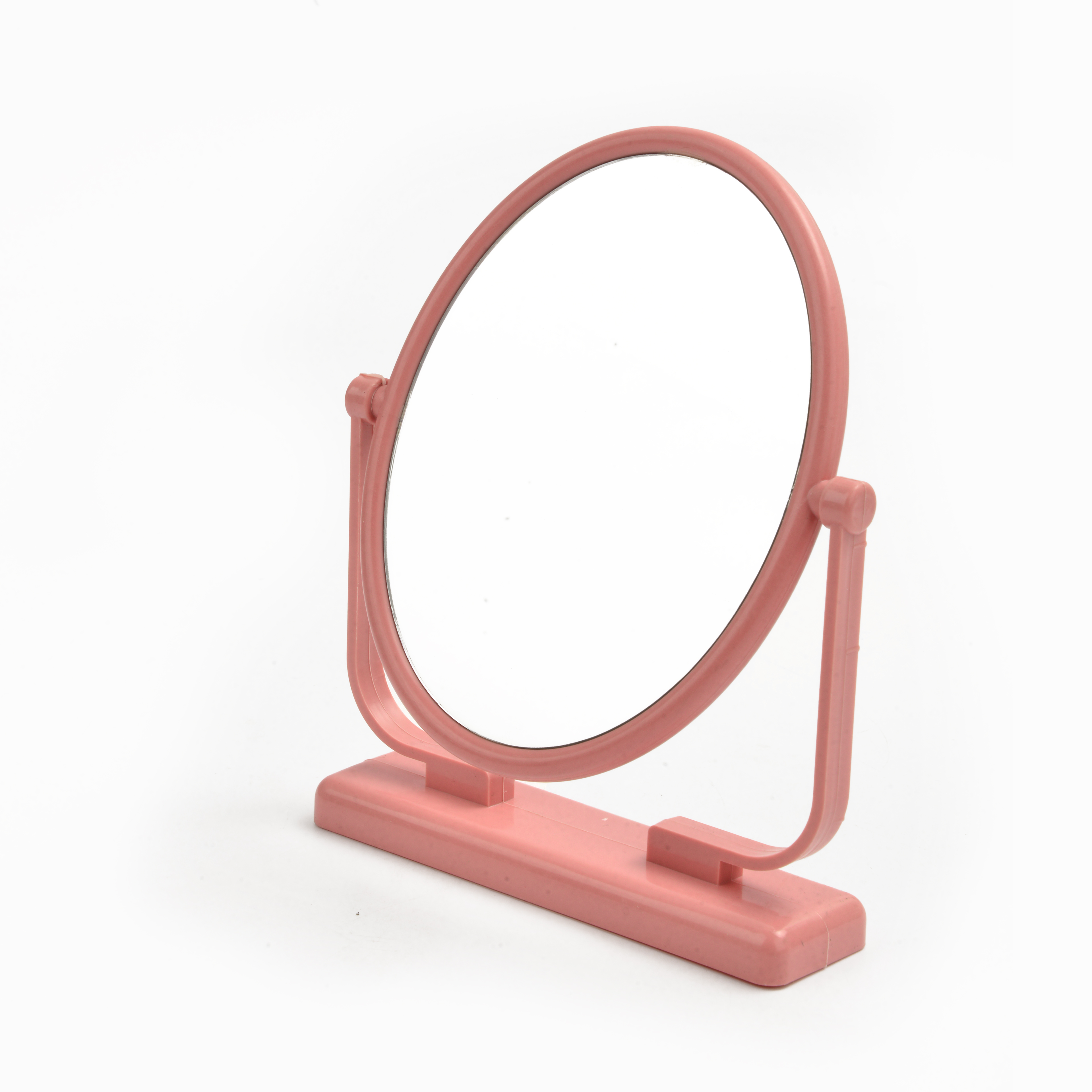 Makeup Mirror Girls Dormitory Makeup Mirror Tabletop Revolving Makeup Mirror Single-Sided Makeup Mirror Application Scenario