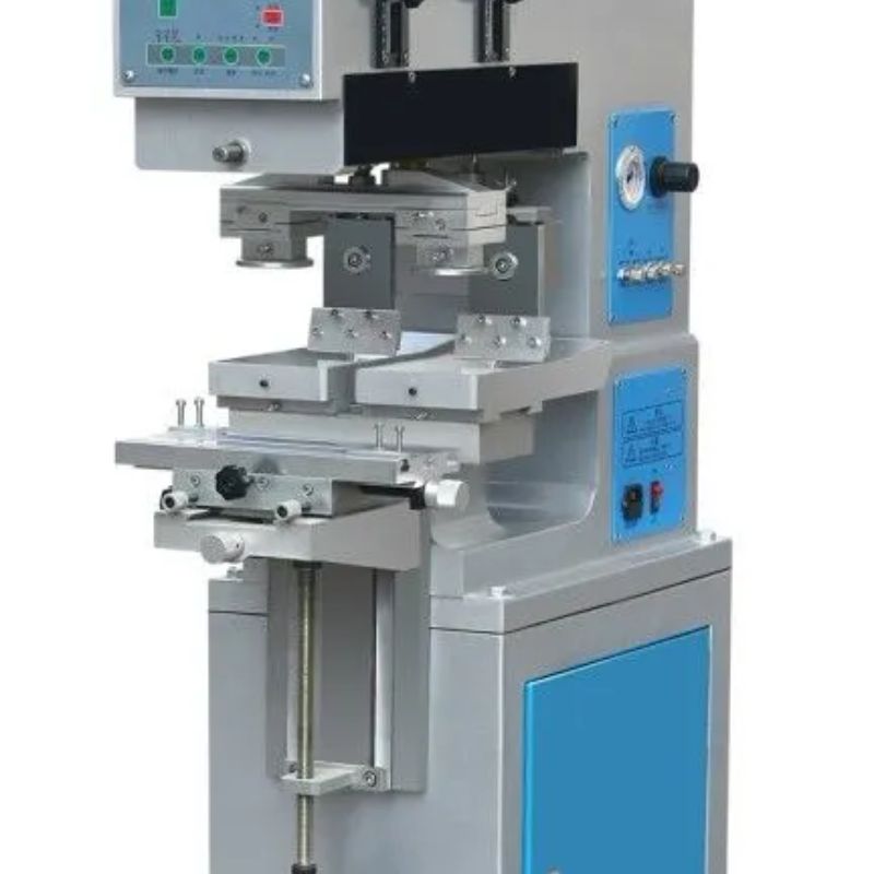Automatic double-head single-color pad printing machine 2-125-100 Wenbang packaging printing machinery details Picture