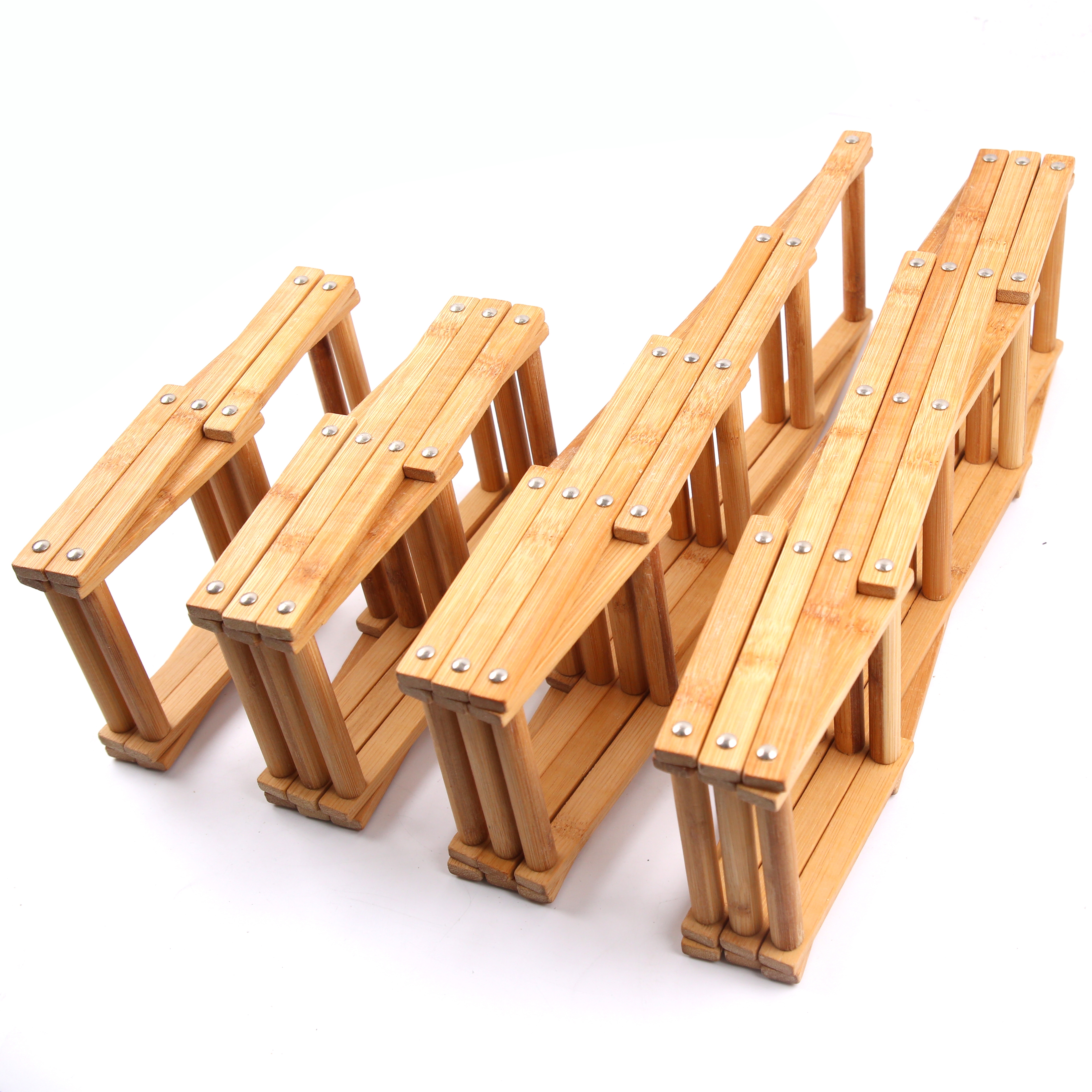 Wooden wine rack Pine wood wine rack Creative folding European wooden wine rack decoration multi-bottle storage