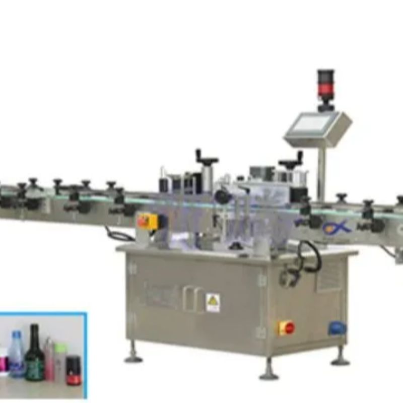 Round bottle labeling machine Wenbang packaging printing machinery details Picture