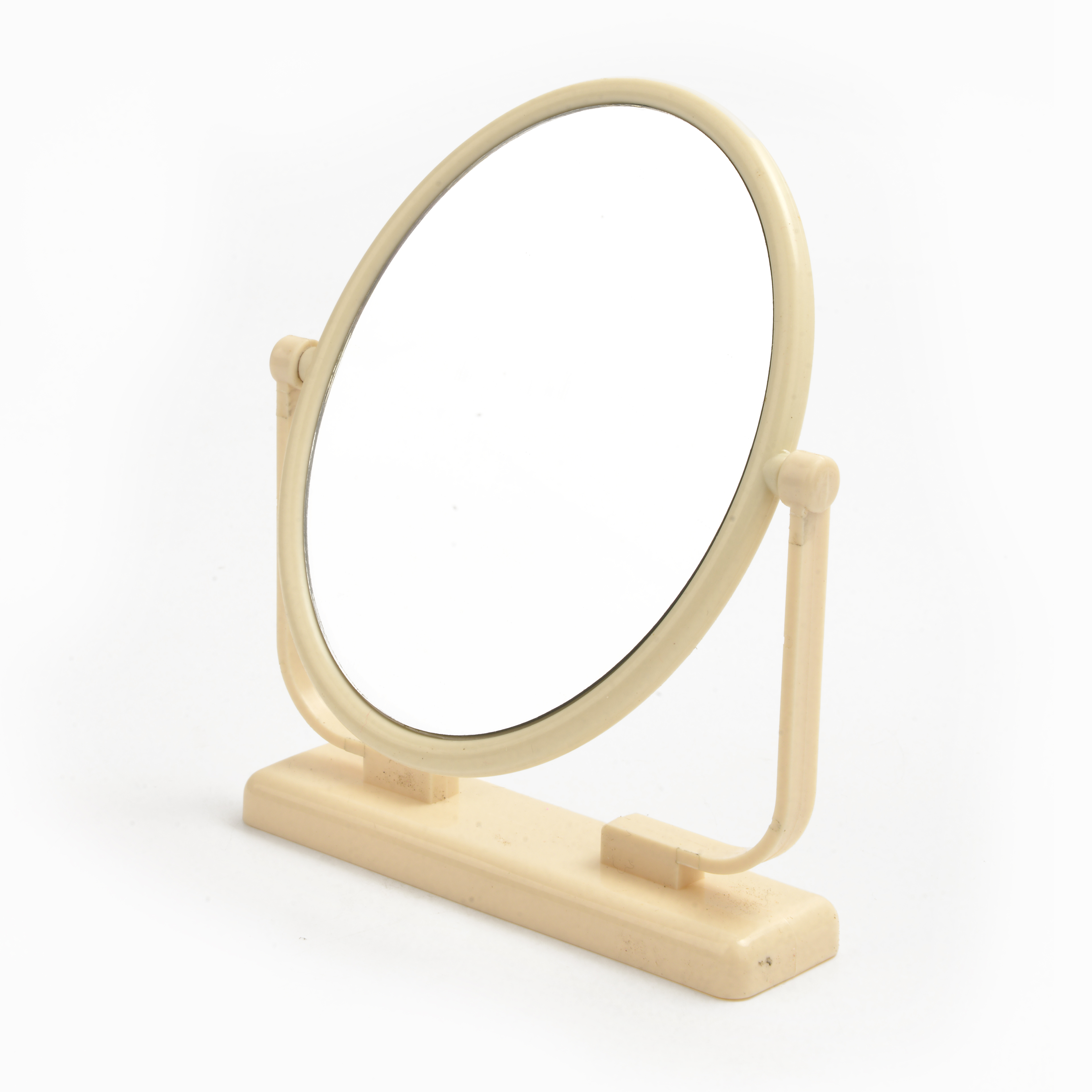 Makeup Mirror Girls Dormitory Makeup Mirror Tabletop Revolving Makeup Mirror Single-Sided Makeup Mirror