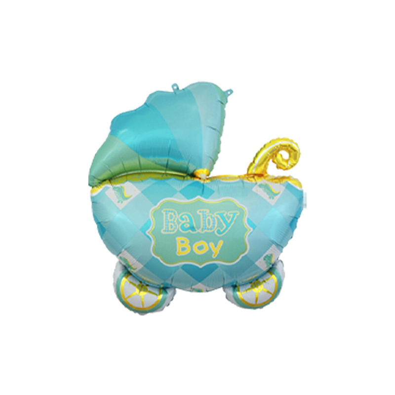 新款创意婴儿蝴蝶结奶瓶儿童生日派对装饰铝模气球详情3