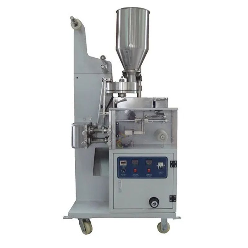 Automatic granule packaging machine with lifting line (deposit). Wenbang Packaging and Printing Machinery operates with integrity and offers excellent quality details Picture
