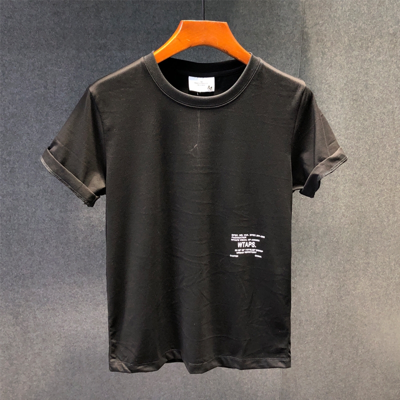 Autumn And Winter 2022 Fashion Trend Hot Drill Half Sleeve T-Shirt Short Sleeve Round Neck Shirt Long Sleeve Shirt Base Shirt Men Long 2022 Summer Short Sleeve T-Shirt Men Korean Trend Slim Cotton Top Round Neck Casual Ins Trend Specification drawing