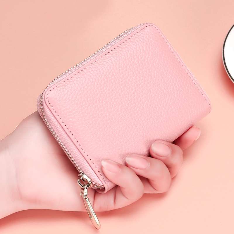 Card Bag Large Capacity Multi-Card Driving License Jacket Men's And Women's Anti-Degaussing Purse One Exquisite High-Grade Compact