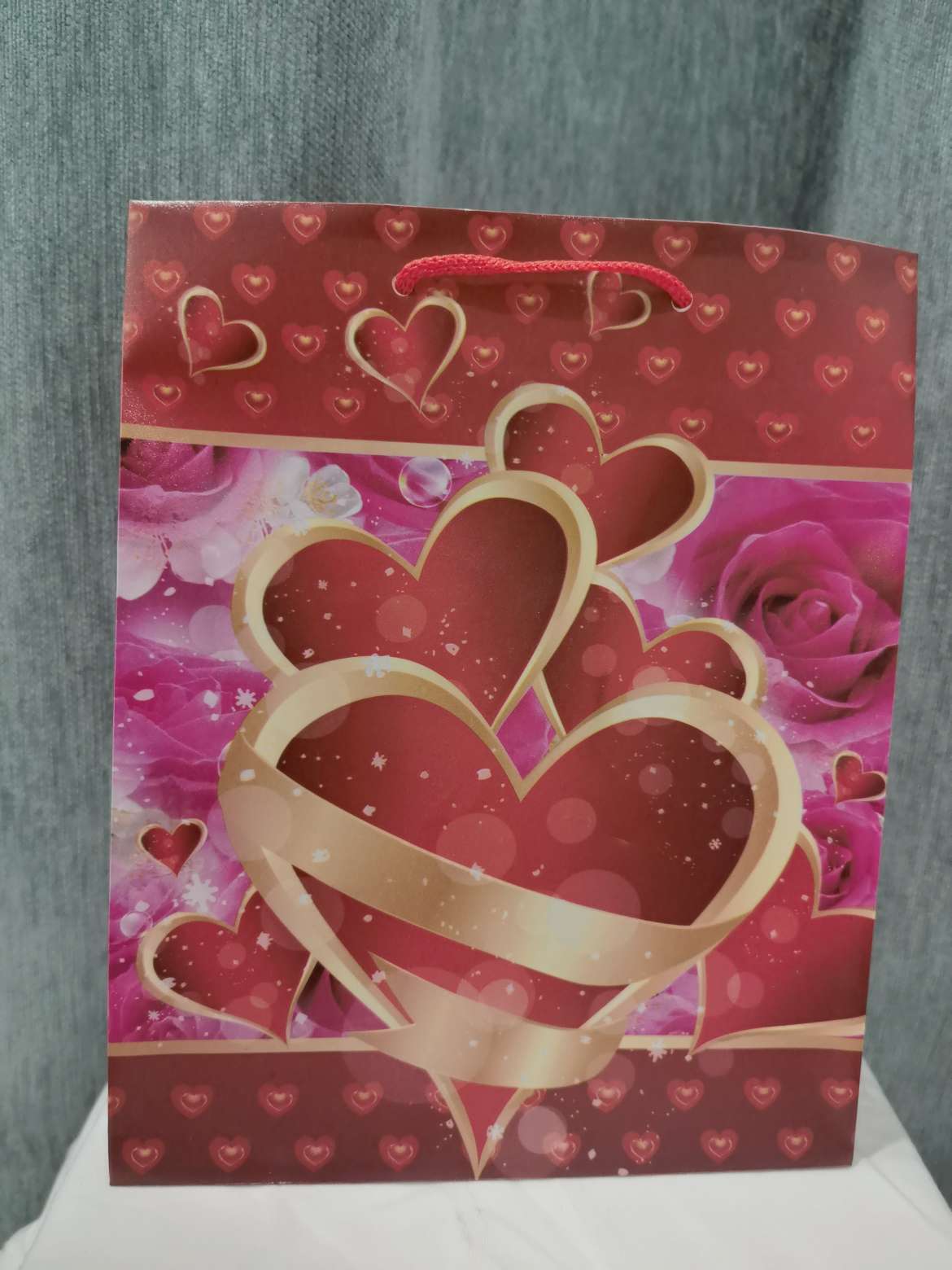 Spot PP Transparent gift bag pp frosted gift bag Mother's Day Valentine's Day various holiday gift bags thumbnail