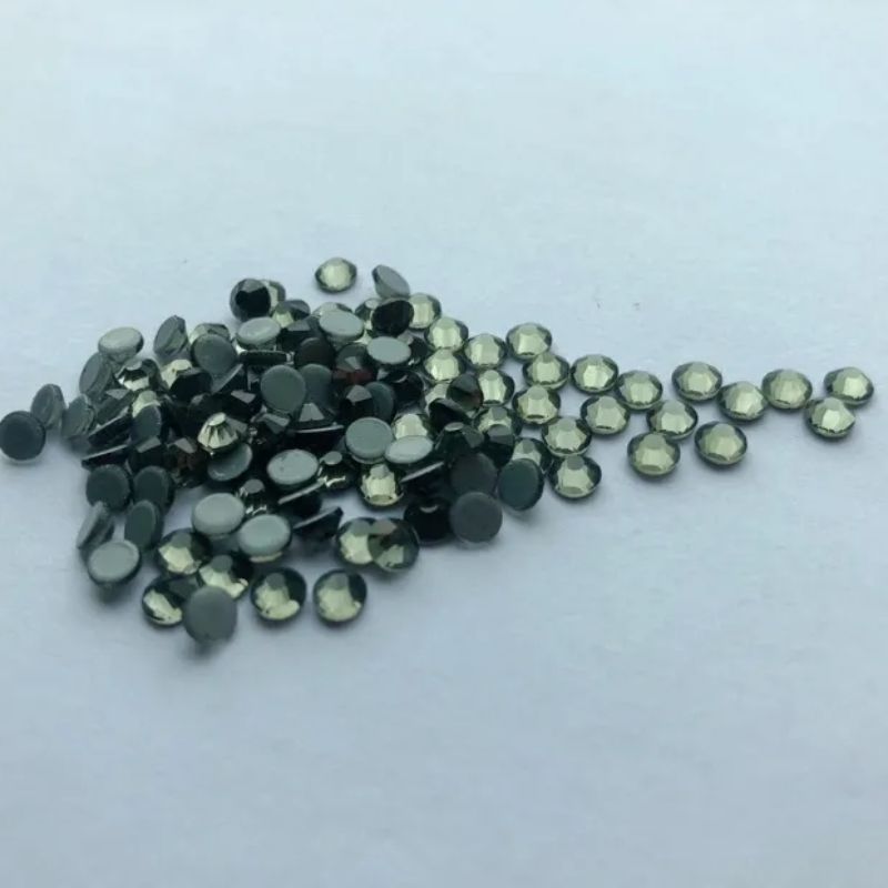 10号透明灰烫钻辅料