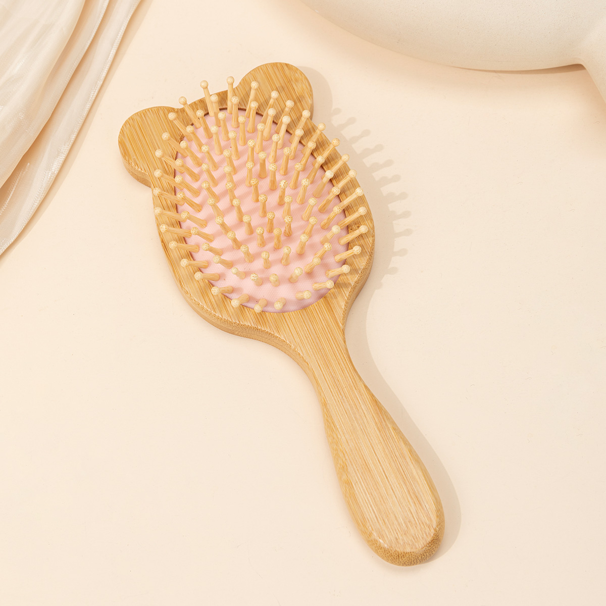 Cute bamboo comb comb home fashion air bag comb hair root fluffy children cute styling massage scalp comb wholesale