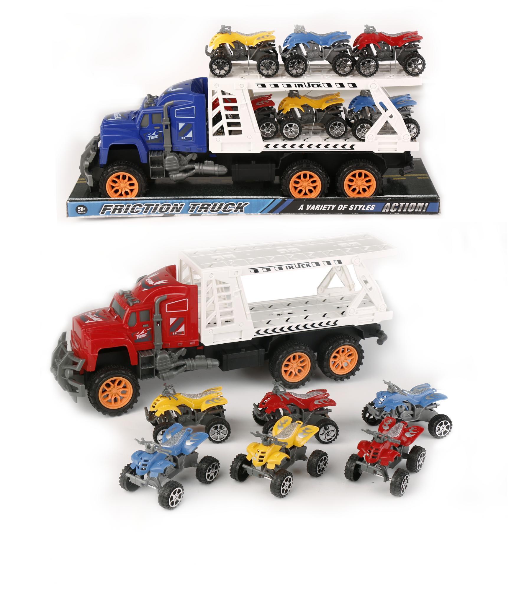 Inertia tractors tow 6 beach bikes/big wheels/fire trucks/engineering trucks thumbnail