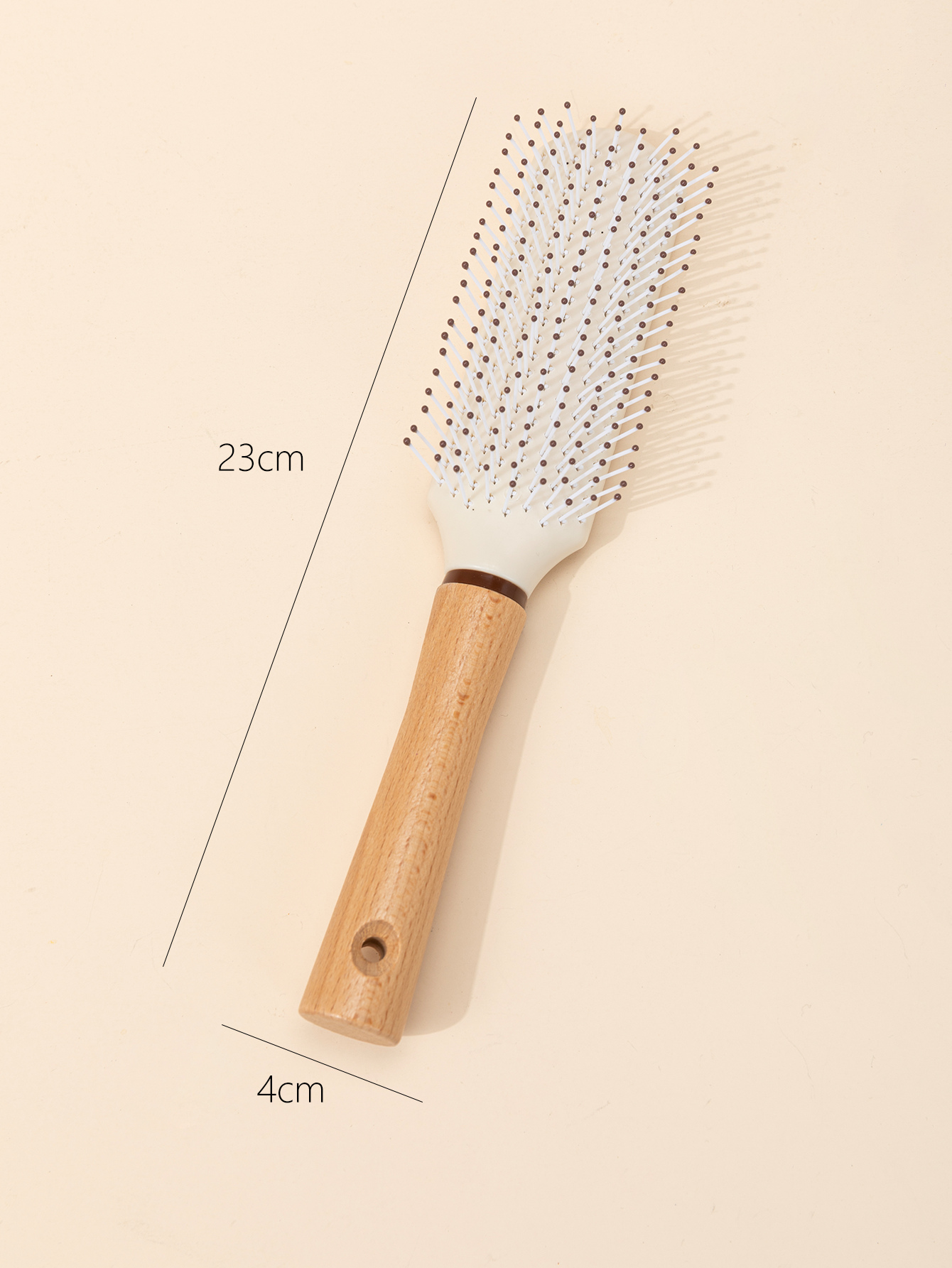 Cute bamboo and wood hair smoothing combs, home fashion airbag combs, fluffy hair root styling massage scalp combs wholesale Item Picture