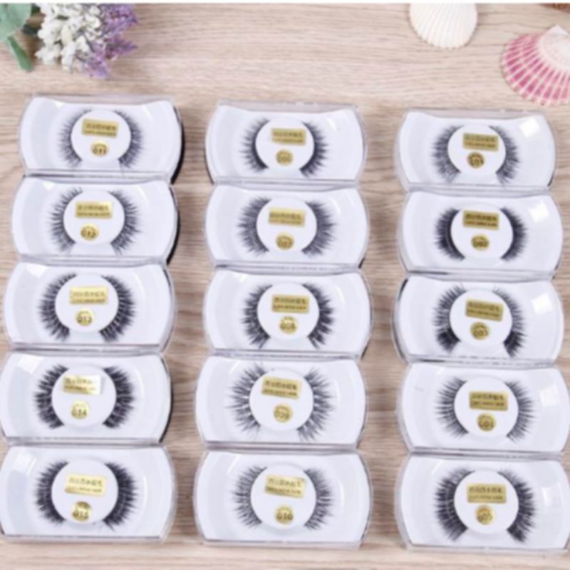 High-end natural mink false eyelashes, popular in Europe and America, thick and new style, purely handcrafted, mainly operated by the merchant