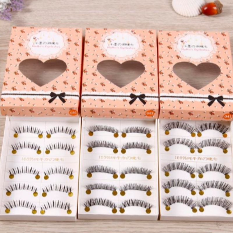 Best-selling pure handcrafted fiber 5 pairs of eyelashes, high-end imported soft false eyelash manufacturer wholesale order details Picture