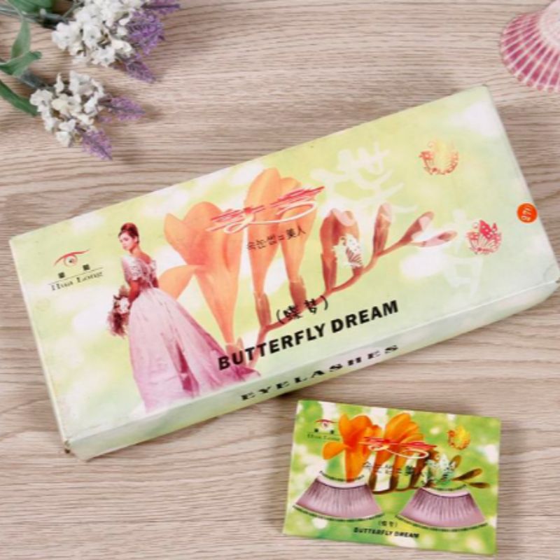 Factory direct sales of Korean version fresh and clean cotton thread stems, pure handcrafted imported natural nude makeup false eyelashes 1 pair per box Factory direct sales of Korean version fresh and clean cotton thread stems, pure handcrafted imported natural nude makeup false eyelashes 1 pair per box