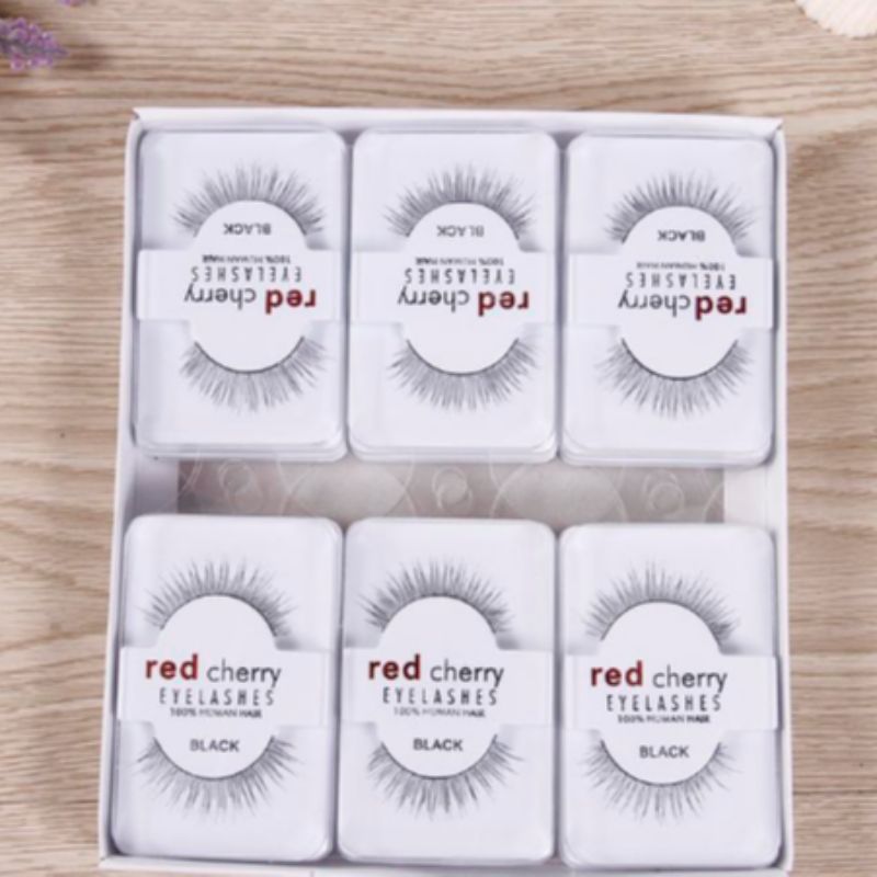 Factory wholesale Japanese-style false eyelashes, purely handcrafted, natural, slender, thick, and crossed long eyelashes Application Scenario