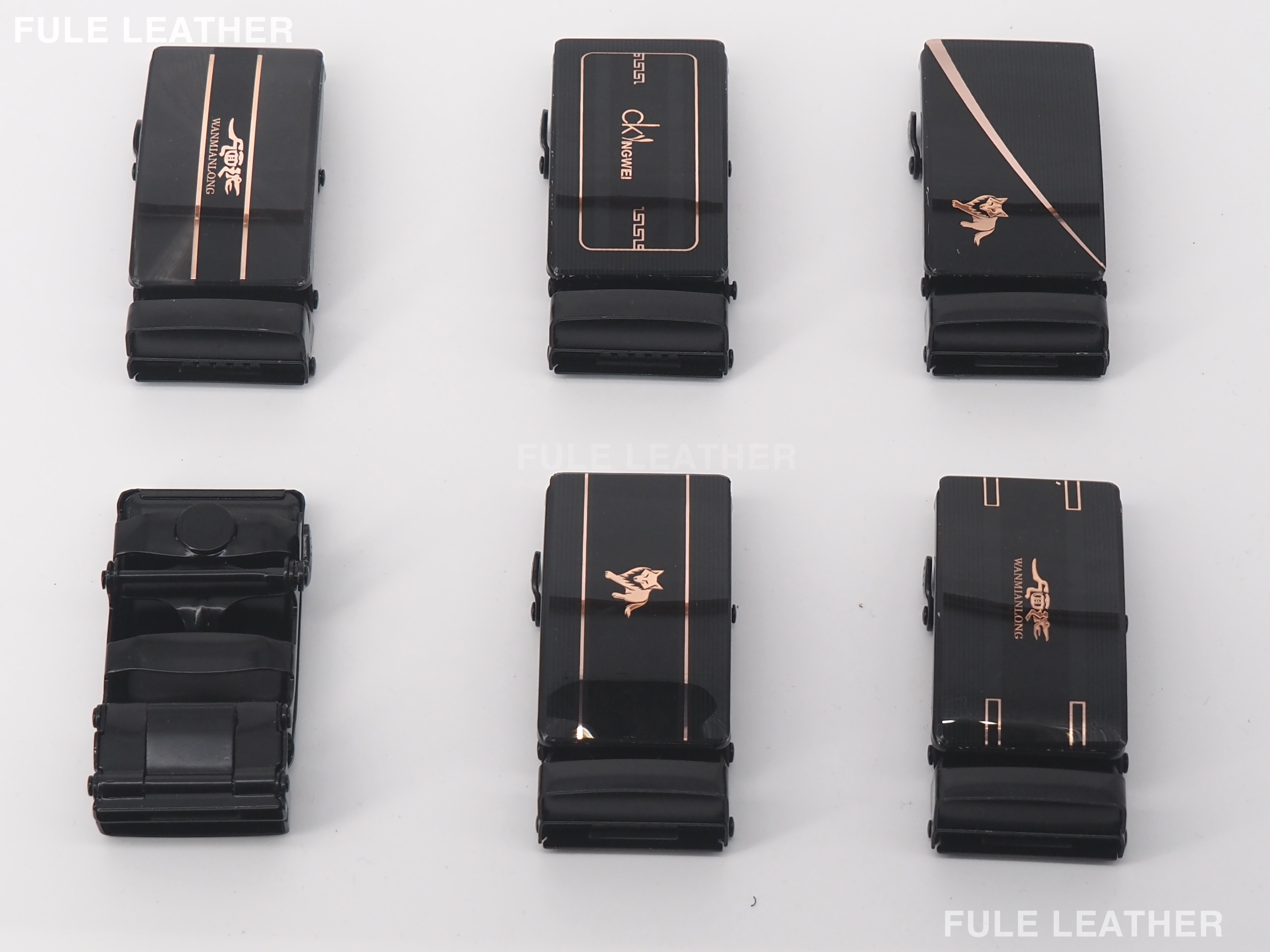 [Fulle Leather Goods] 4.0 acrylic men's belt buckle Automatic buckle belt buckle gold silver thumbnail