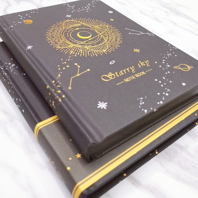 Black inner hardback 32k Notepad Sketch book hardfaced diary full figure