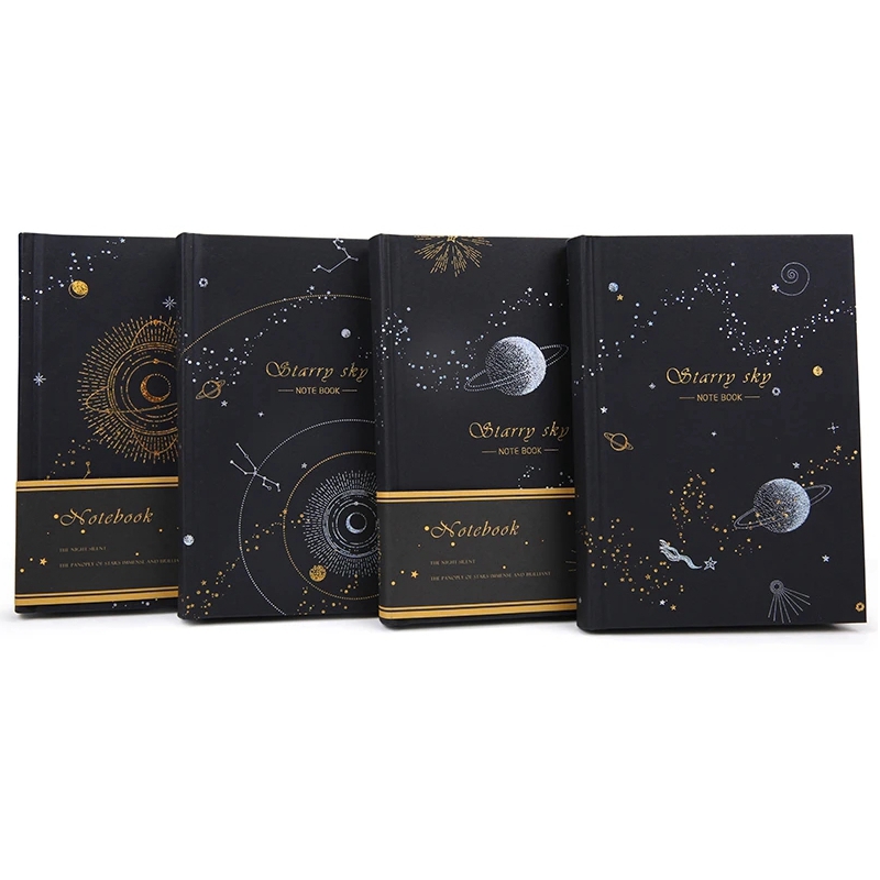 Black inner hardback 32k Notepad Sketch book hardfaced diary Application Scenario