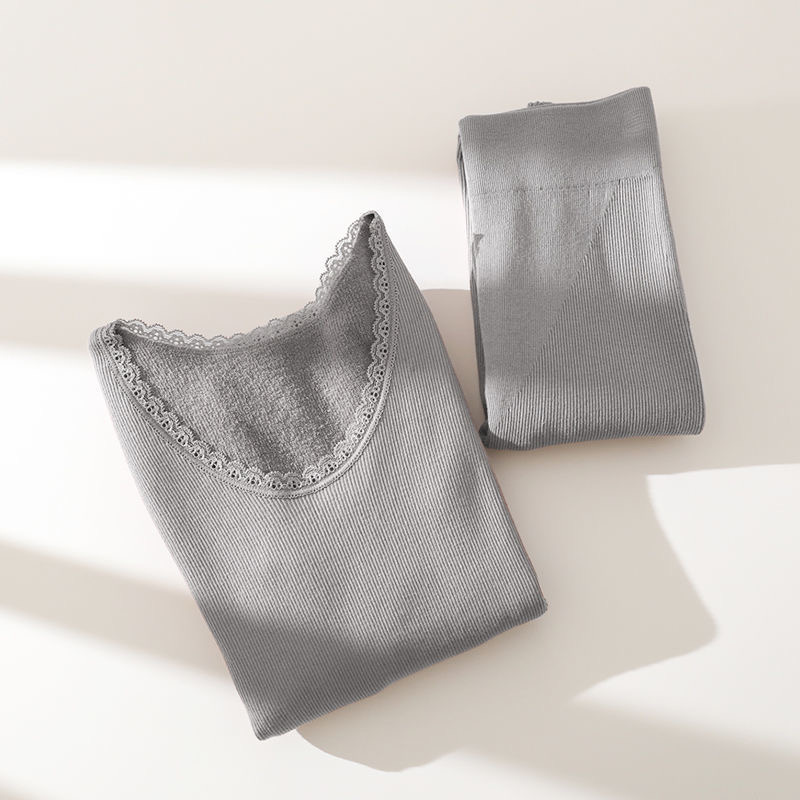 Warm Underwear Women In Autumn And Winter With Soft And Comfortable Close-Fitting Undergarments 20