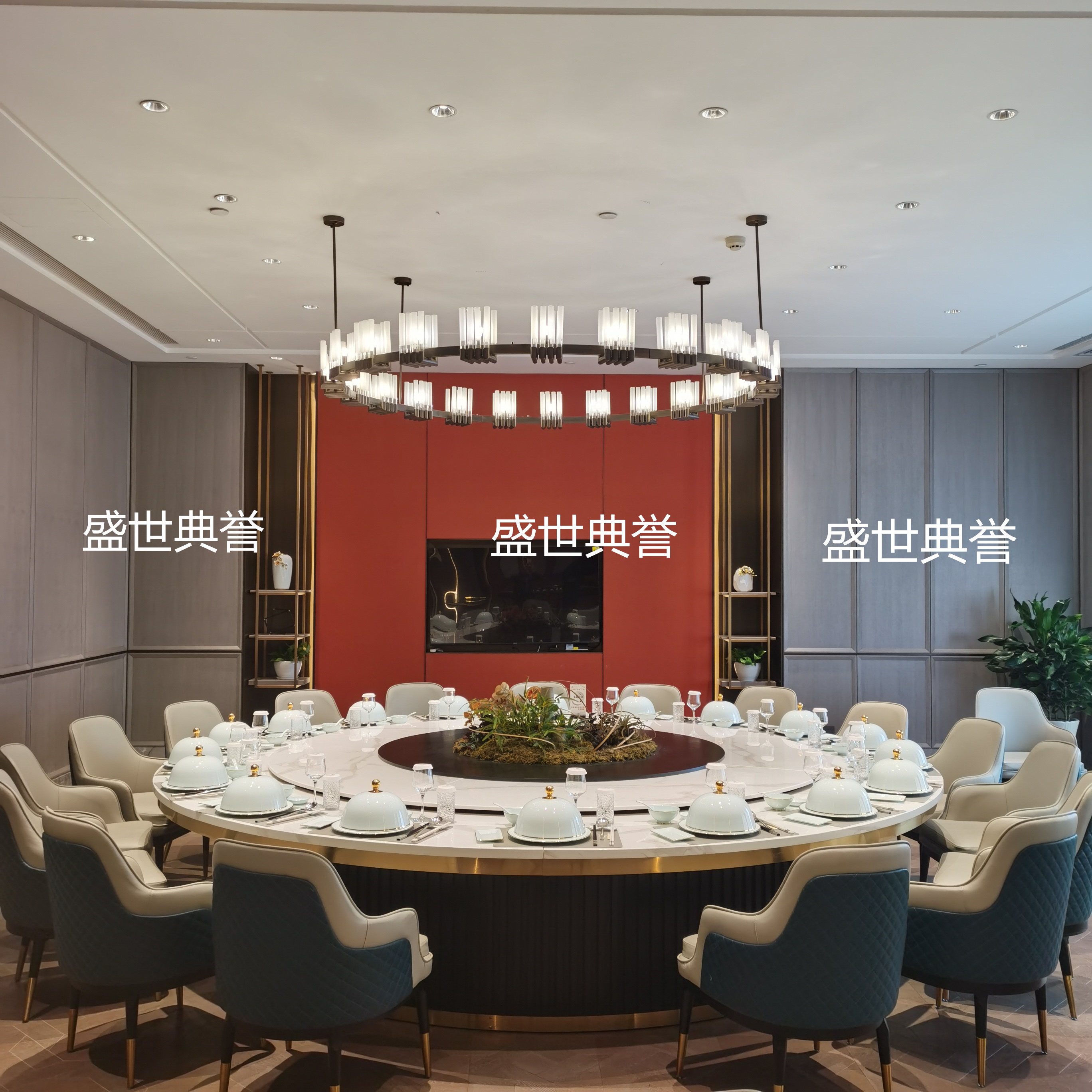 杭州星级酒店实木电动餐桌椅高端别墅轻奢实木餐椅餐厅包厢宾利椅