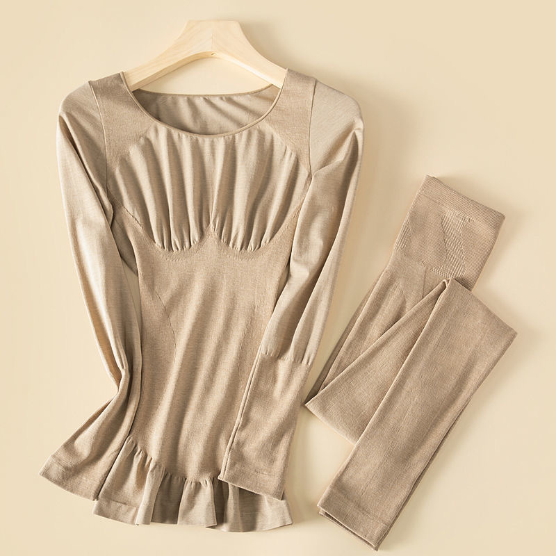 Warm Underwear Women In Autumn And Winter With Soft And Comfortable Close-Fitting Underwear 12