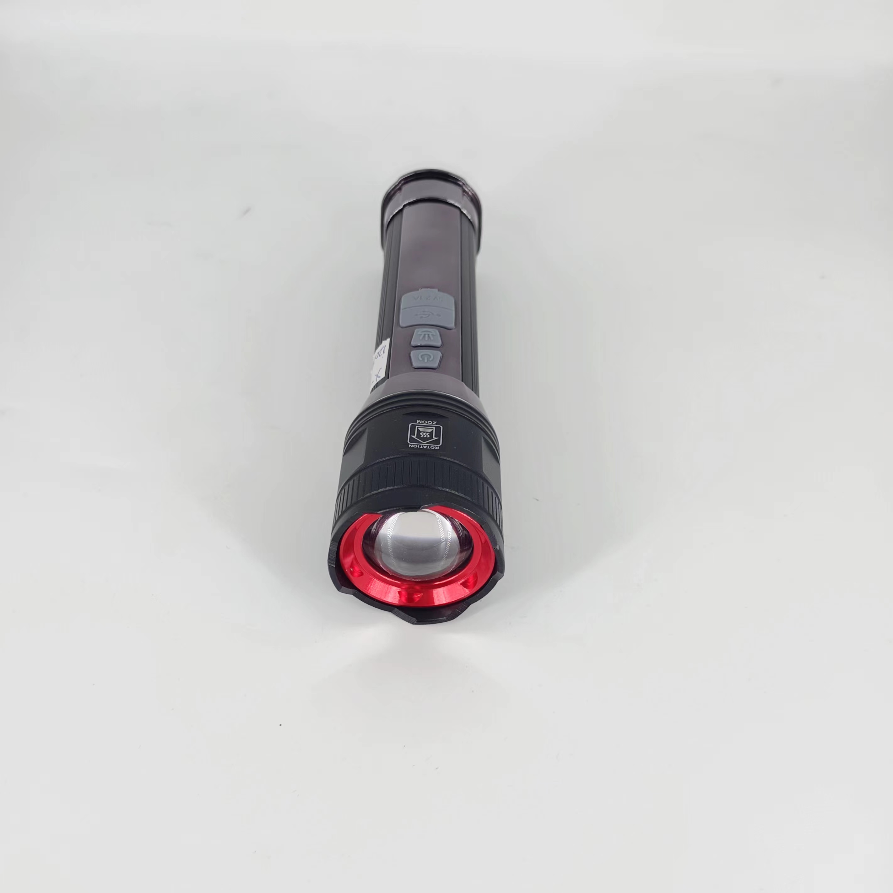 Flashlight Strong Light Rechargeable Super Bright Small Laser Outdoor Portable Long Shot Durable Household Aluminum Small Electric details Picture