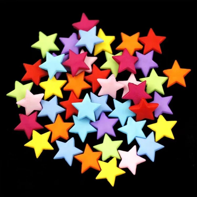 多彩五角星服装辅料厂家直销
