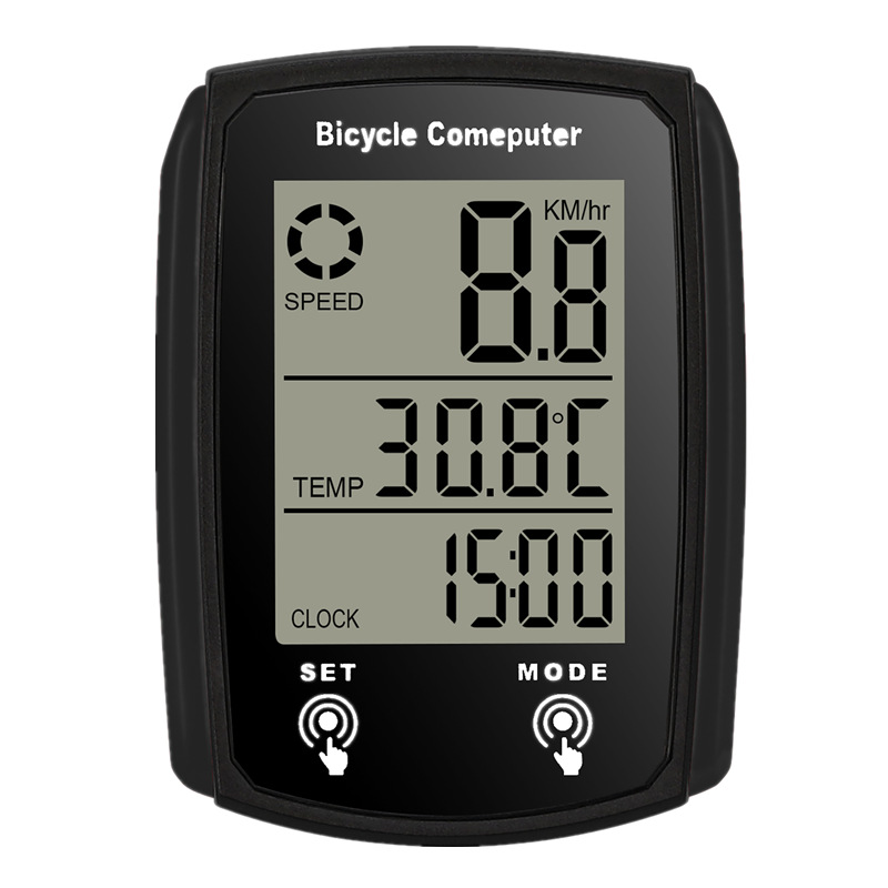 668 bicycle wired speedometer with backlight, speedometer, odometer, bicycle wired speedometer, manual speedometer and speedometer Application Scenario