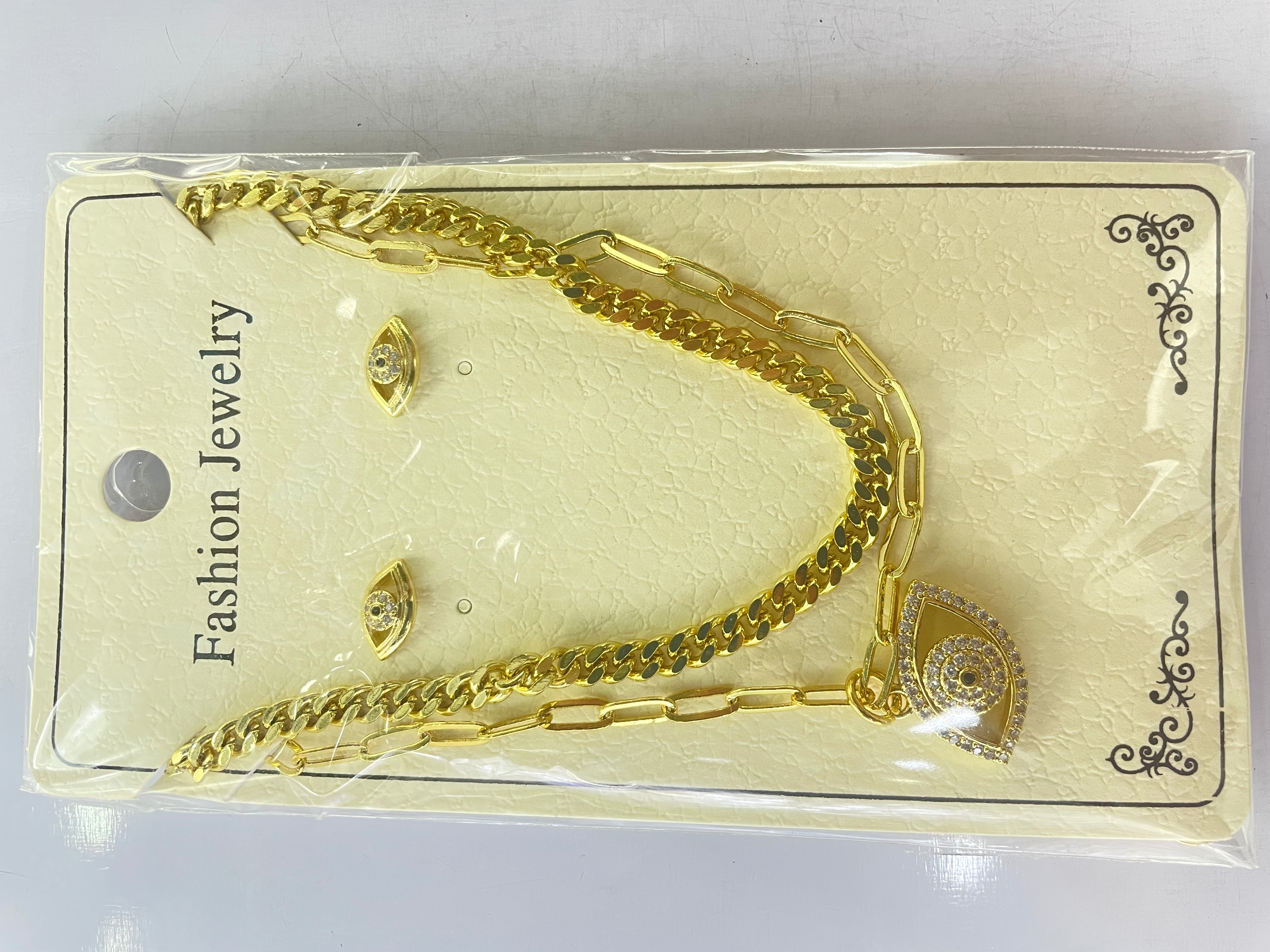 Micro set combination Necklace accessory Kc Gold 11 African accessories popular thumbnail