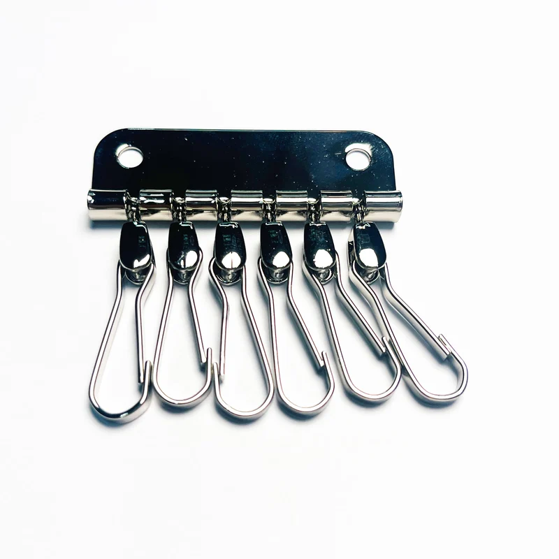 Luggage Accessories 6 Hook Key Chain Iron Hook Key Bank