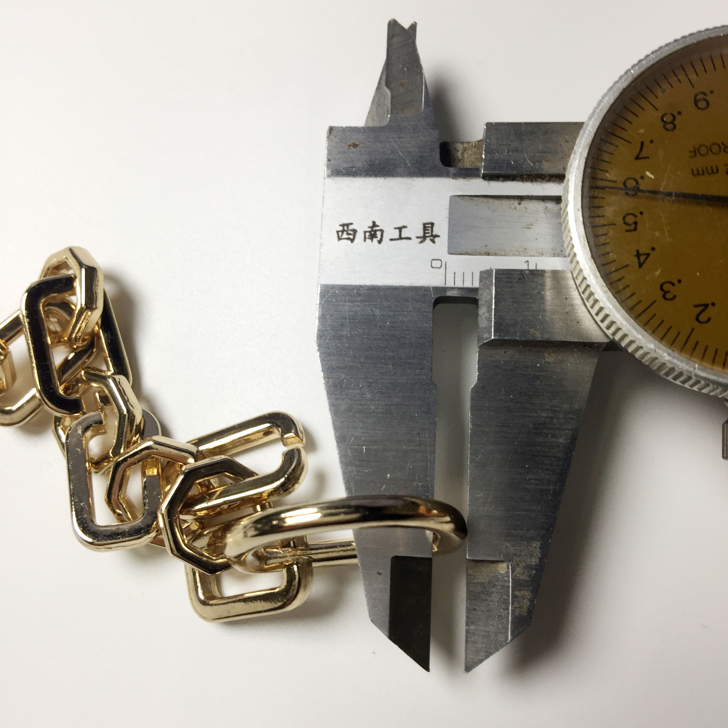 Luggage Accessories Chain Buckle Shoe Buckle Specification drawing